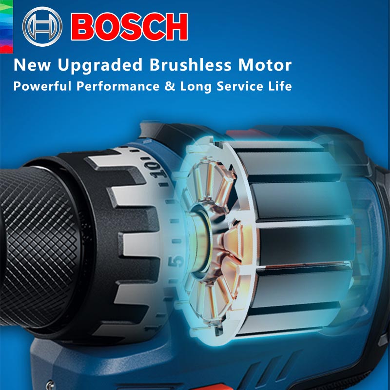Power Tools Bosch - Perceuse-visseuse sans fil professionnelle BOSCH GSR
