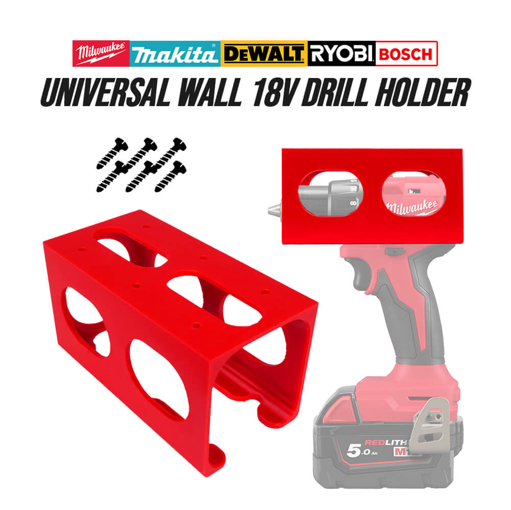 Power Tools Brand - Support mural universel pour perceuse 18V,