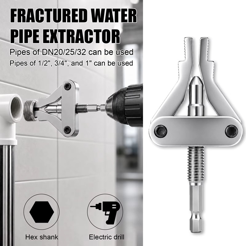 Power Tools Plumbing - Extracteur de tuyaux, outil de déblocage