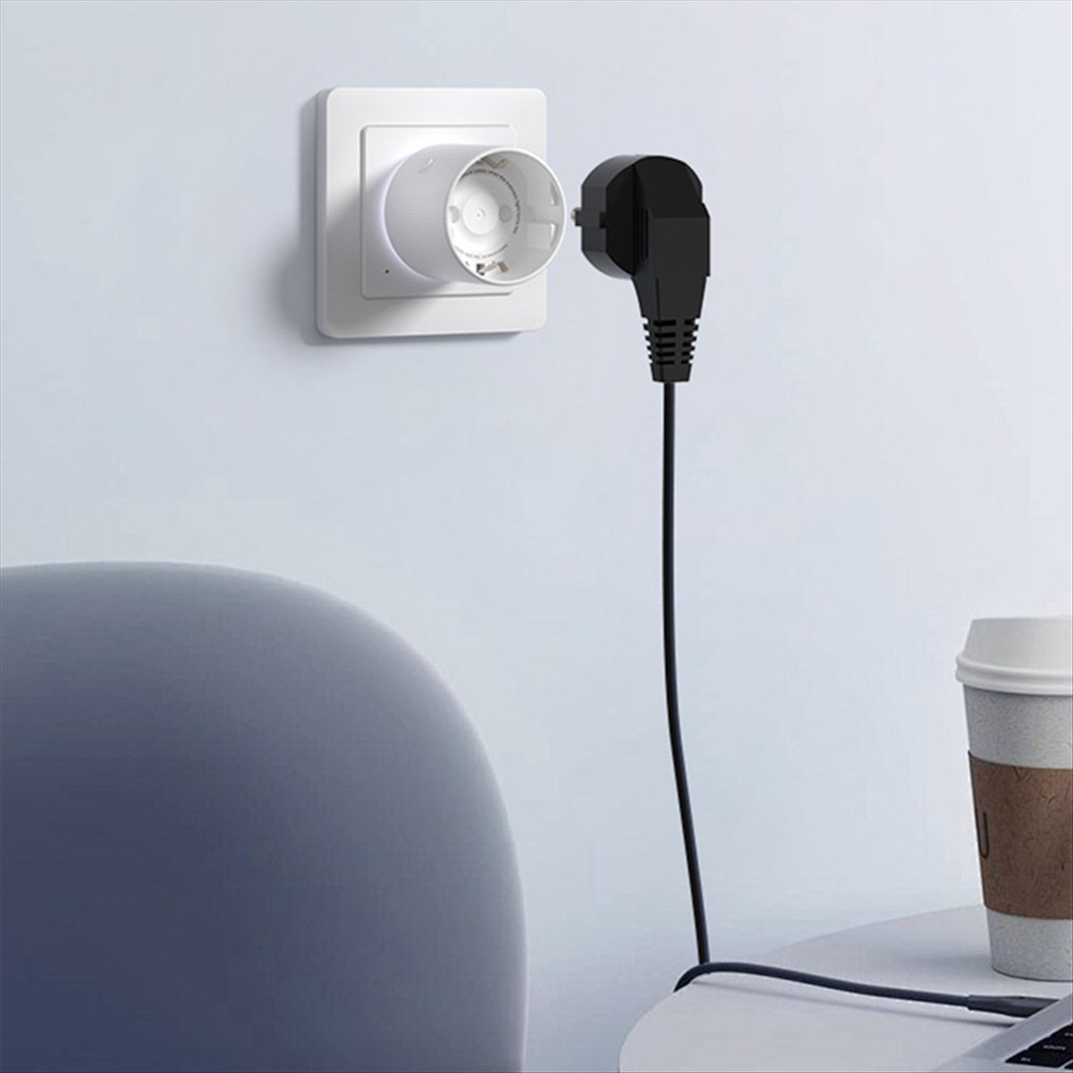 Power Tools Google - Prise intelligente WiFi 16A, fonction de