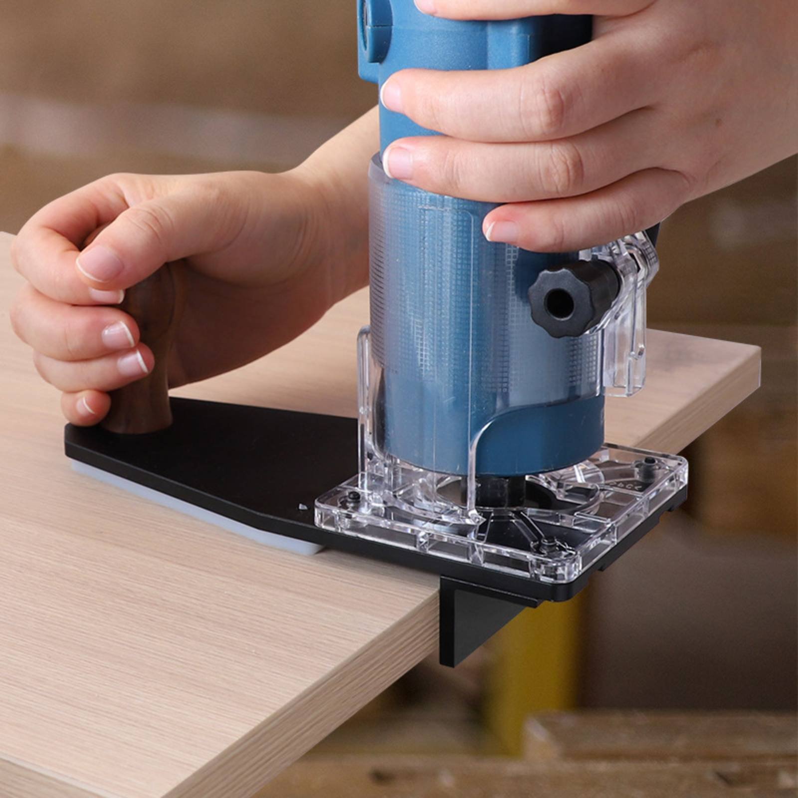 Power Tools For Construction - Base de défonceuse pour bordures, contrôle