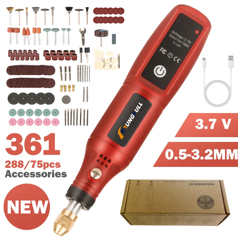 Power Tools Sheets - Stylo de gravure sans fil rechargeable