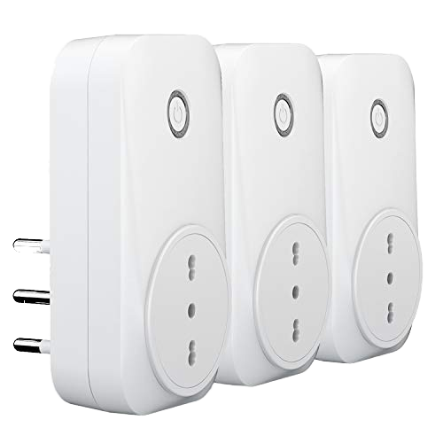 Power Tools Google - Prise intelligente Wi-Fi italienne Meross MSS310R