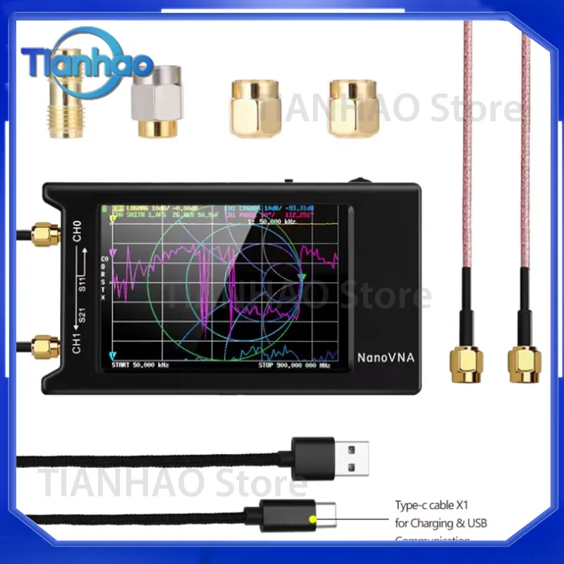 Analyseur d'antenne Nano VNA-H - Power Tools Vector avis et prix
