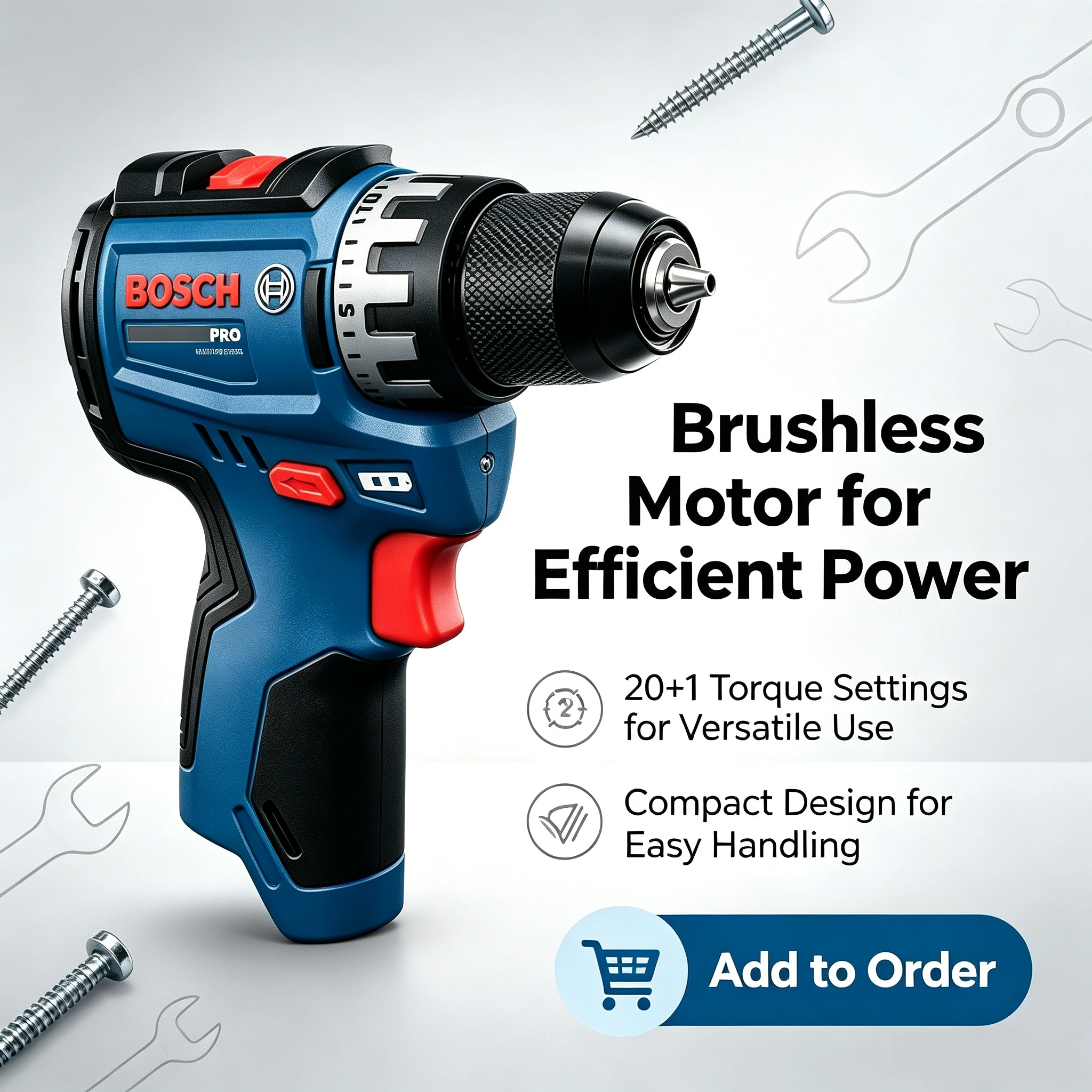 Perceuse sans fil Bosch Profes - Power Tools Sheets avis et prix