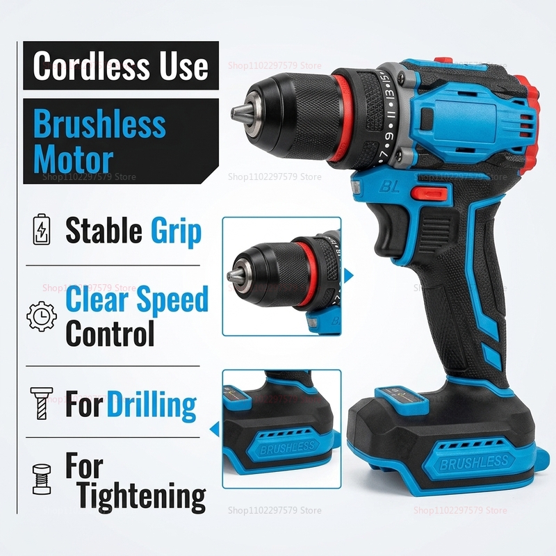 Perceuse-visseuse sans fil san - Power Tools For Construction avis et prix