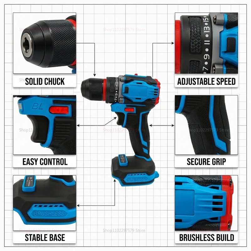 Perceuse-visseuse sans fil san - Power Tools For Construction avis et prix