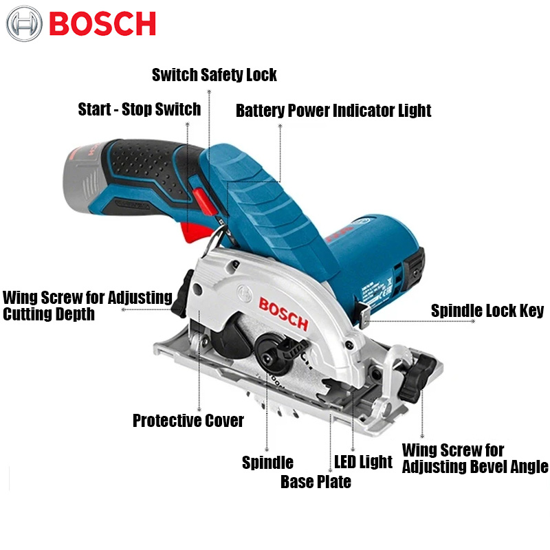Scie circulaire électrique BOS - Circular Saw Cordless avis et prix