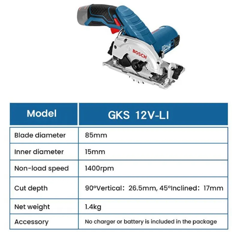 Scie circulaire électrique BOS - Circular Saw Cordless avis et prix