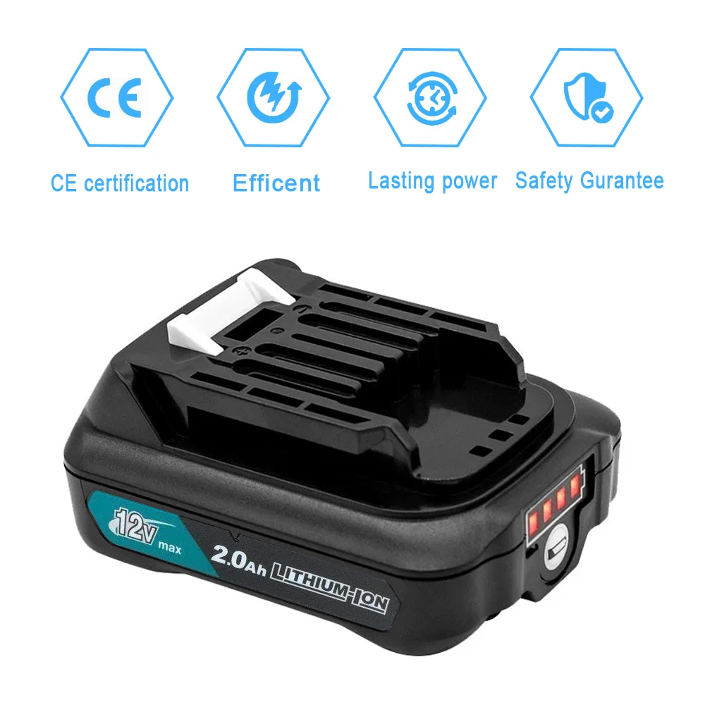 Batterie Li-ion rechargeable 2 - Makita Drill Hp1640 avis et prix